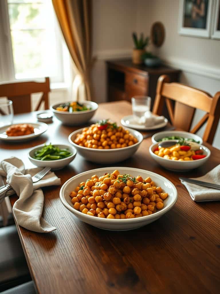 Serving and storage tips for Meal Prep Roasted Chickpeas