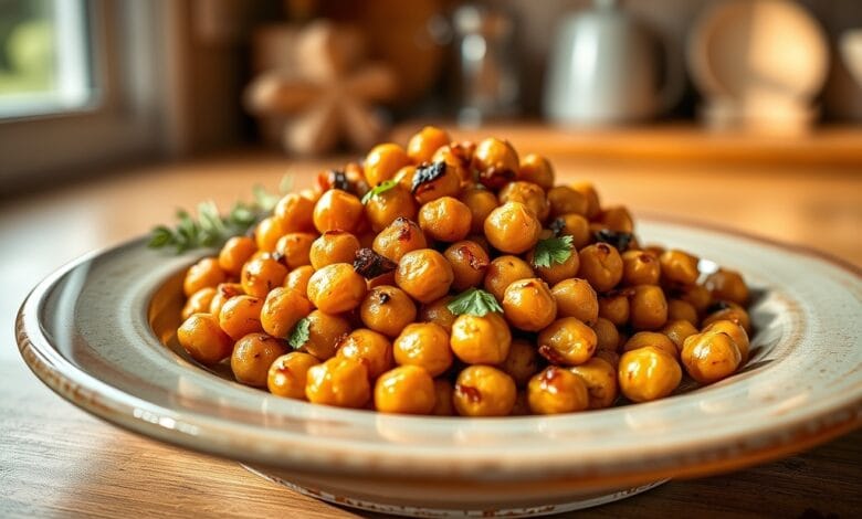 Meal Prep Roasted Chickpeas