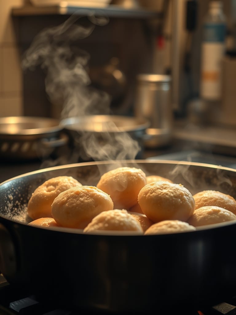 Ingredients for New Orleans Beignets