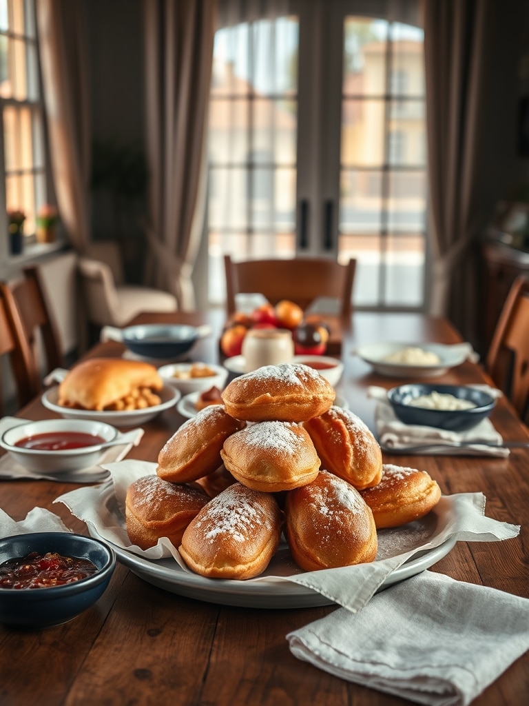 Serving and storage tips for New Orleans Beignets