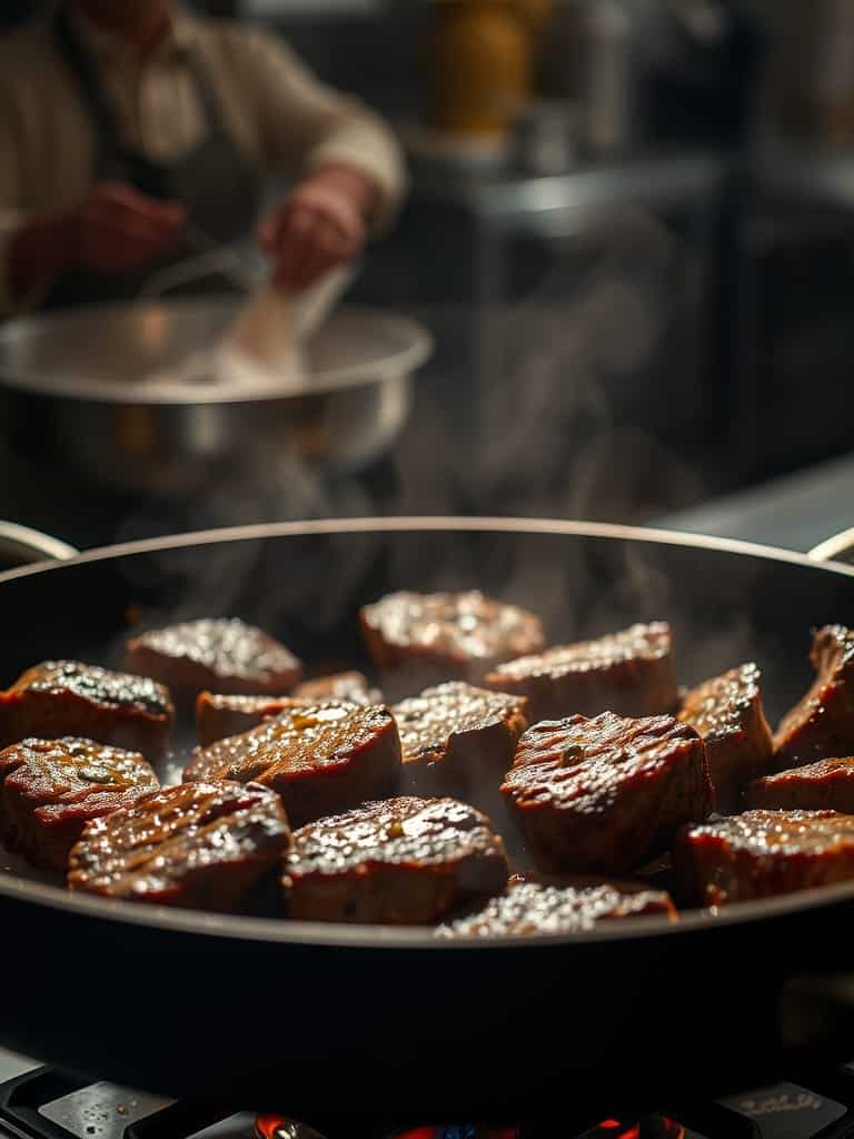 Ingredients for Pan-Seared Steak Bites