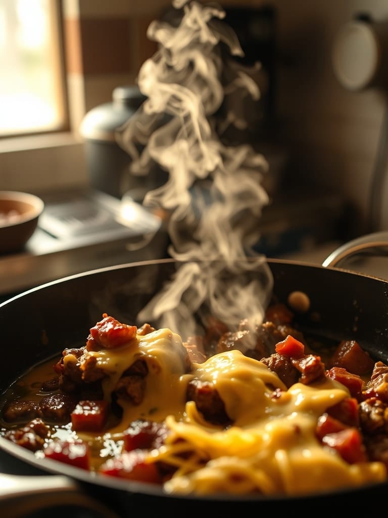 Ingredients for Philly Cheesesteak