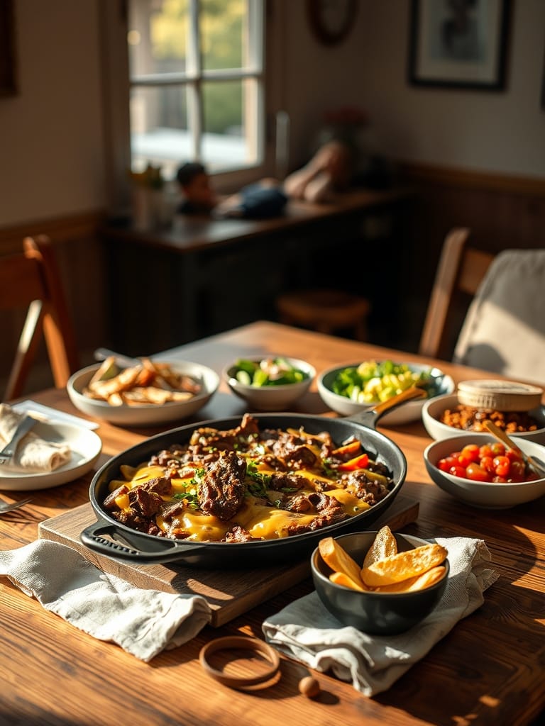 Serving and storage tips for Philly Cheesesteak Griddle