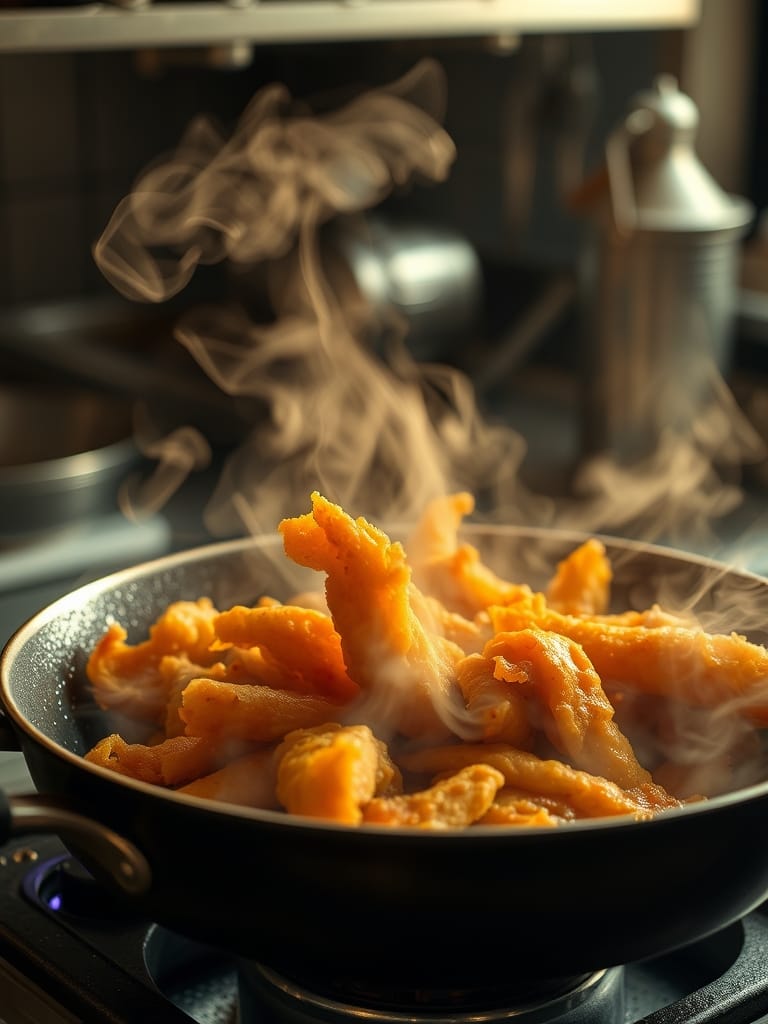 Ingredients for Plant Based Spicy Tempura