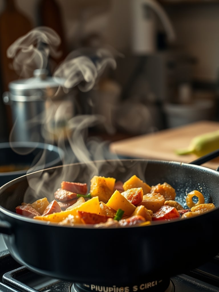 Ingredients for Plant-Based Vegan Frying