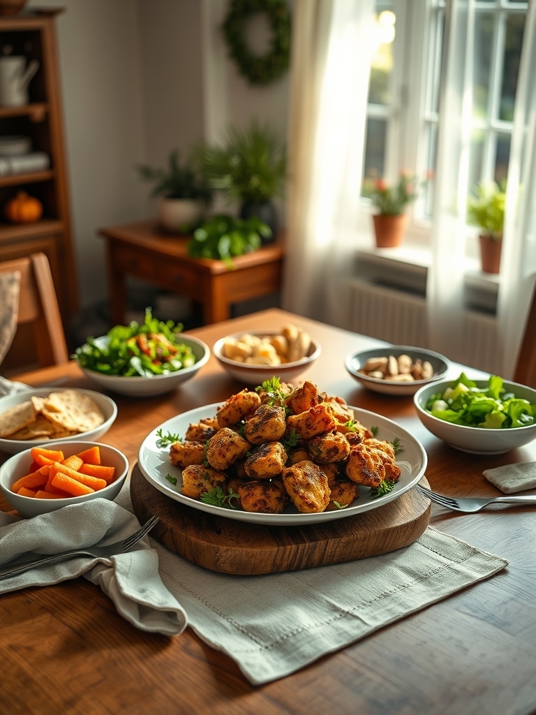 Serving and storage tips for Plant-Based Vegan Frying