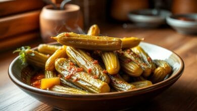 Shatteringly crisp pickles