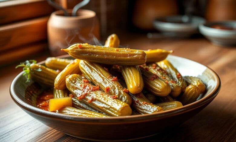 Shatteringly crisp pickles