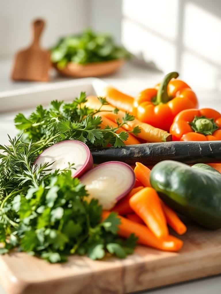 Cooking steps for Sheet Pan Roasted Vegetables