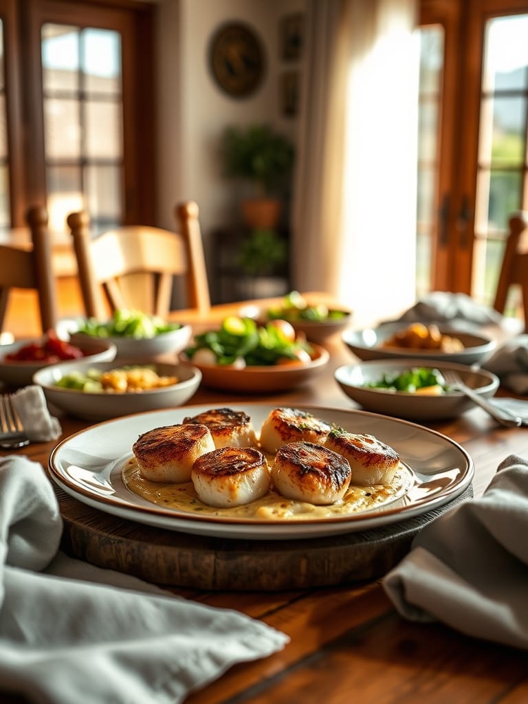 Serving and storage tips for Smoky Umami Seared Scallops