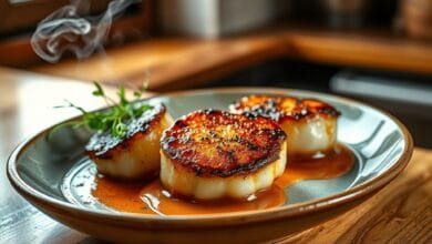 Smoky Umami Seared Scallops
