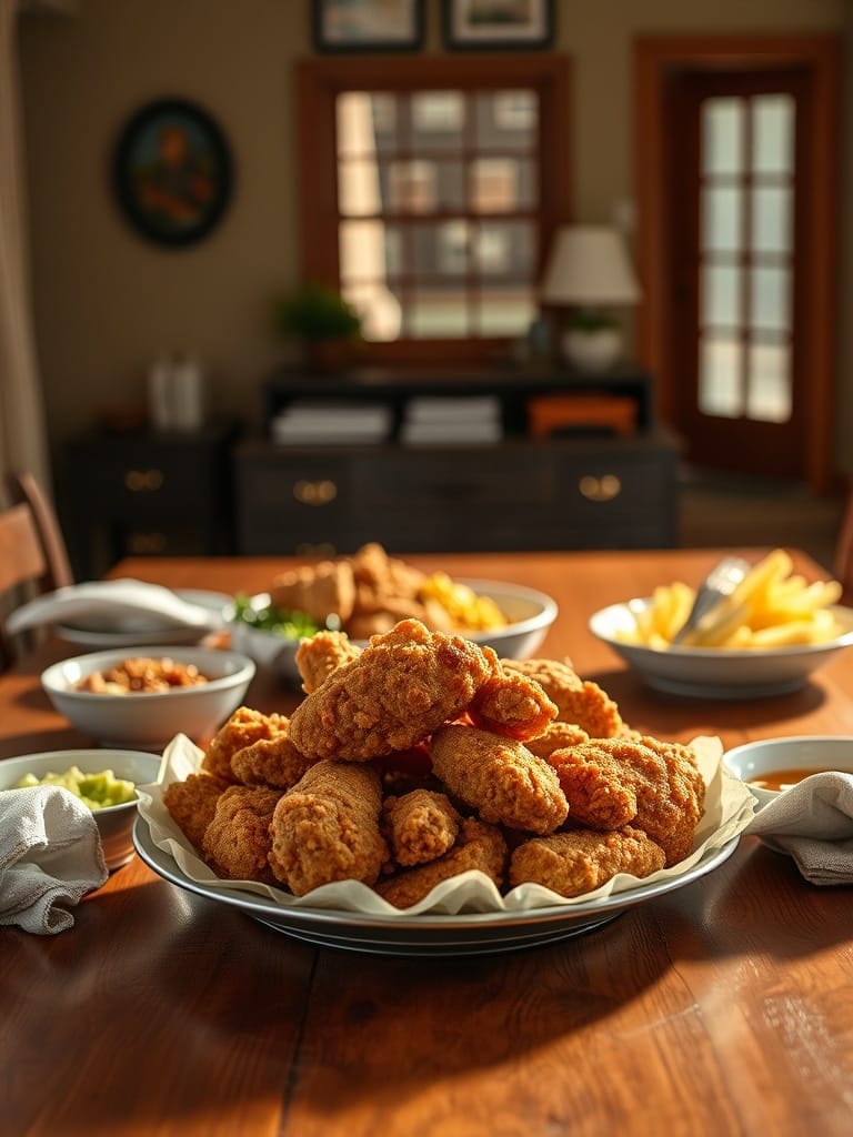 Serving and storage tips for Southern Fried Chicken
