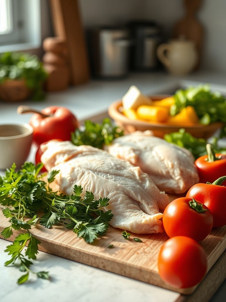Cooking steps for Southern Fried Chicken