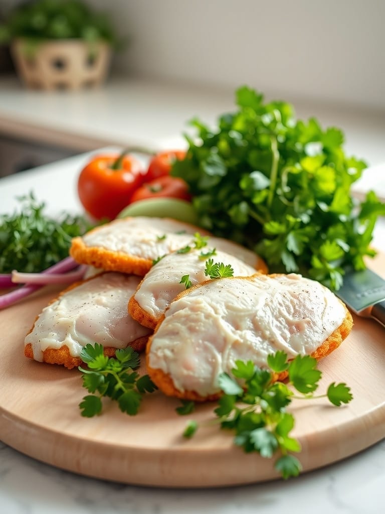 Cooking steps for Southern Fried Chicken Cutlets