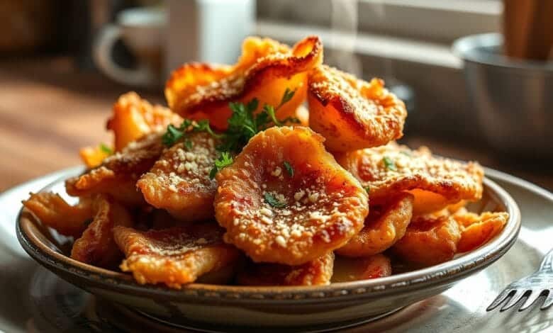 Ultra Crispy Garlic Parmesan