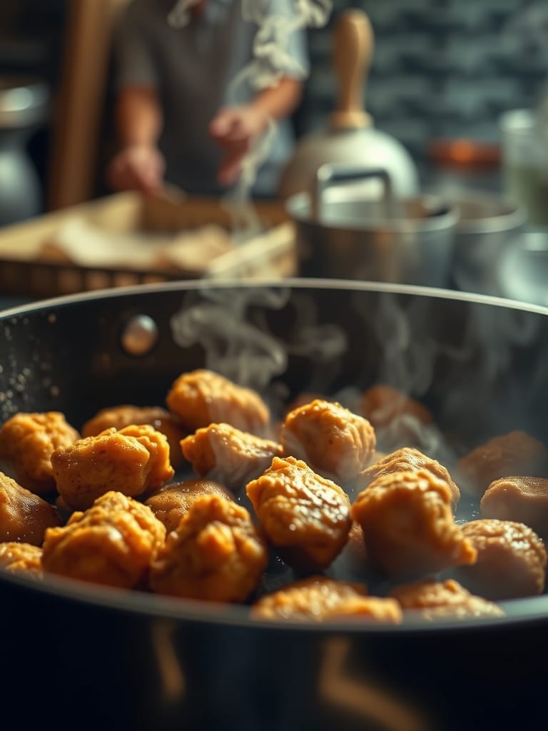 Ingredients for Vegan Golden Nuggets