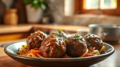 Vegan Meatball Frying
