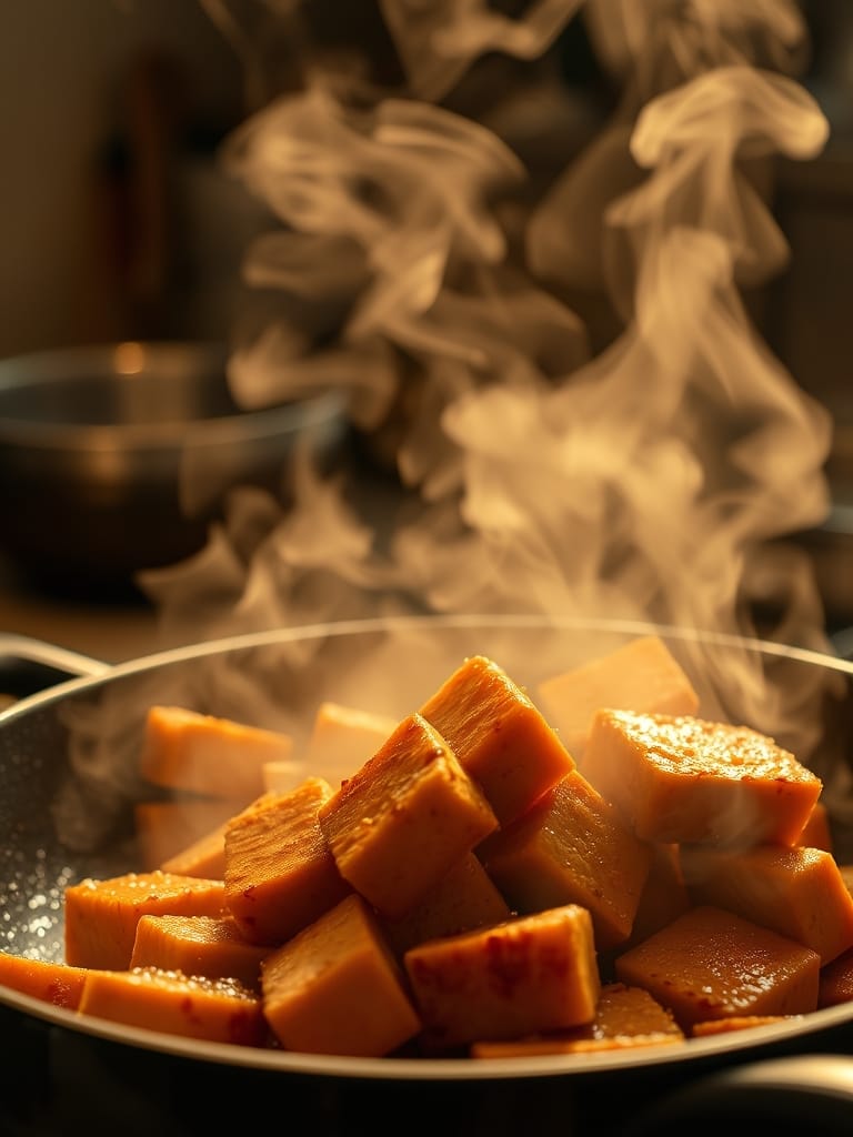 Ingredients for Vegan Tofu Crisping