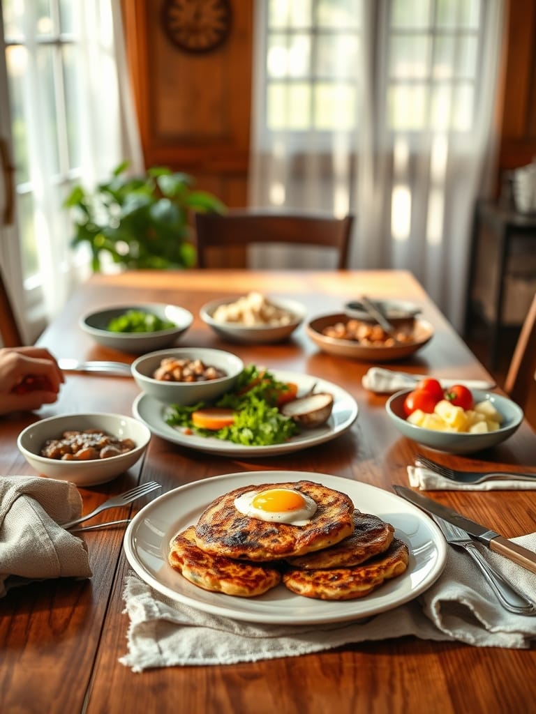 Serving and storage tips for Weekend Brunch Fritters
