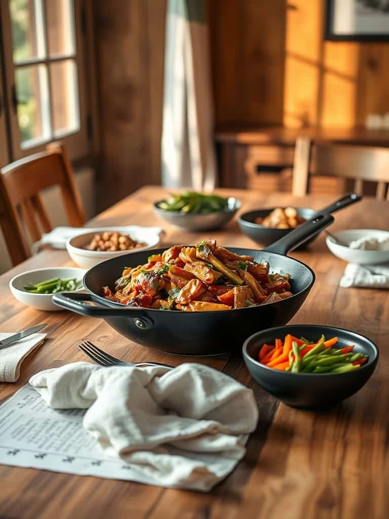 Serving and storage tips for Wok Stir-Fry Batch Technique