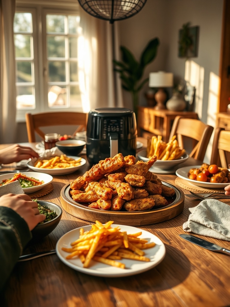 Serving and storage tips for Air Fryer