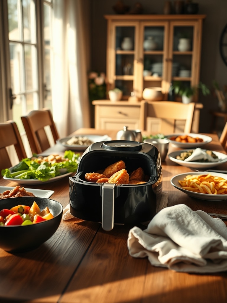 Serving and storage tips for Air Fryer