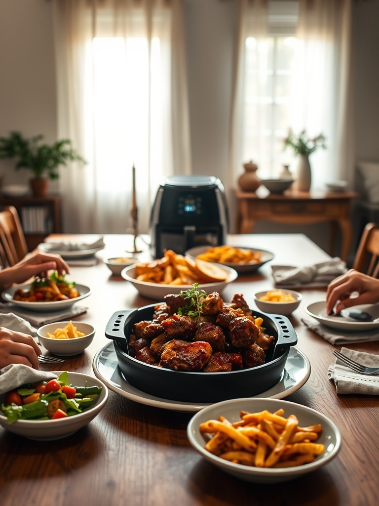 Serving and storage tips for Air Fryer Batch Cooking