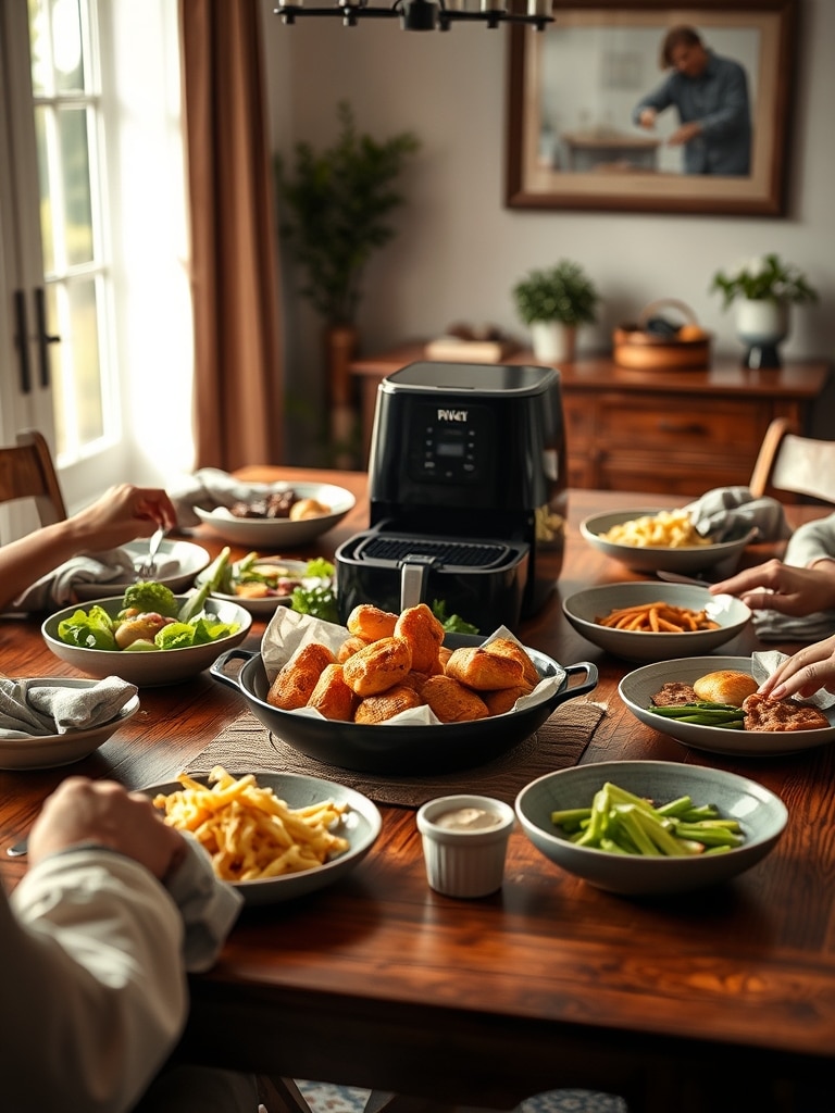 Serving and storage tips for Air Fryer Crisping