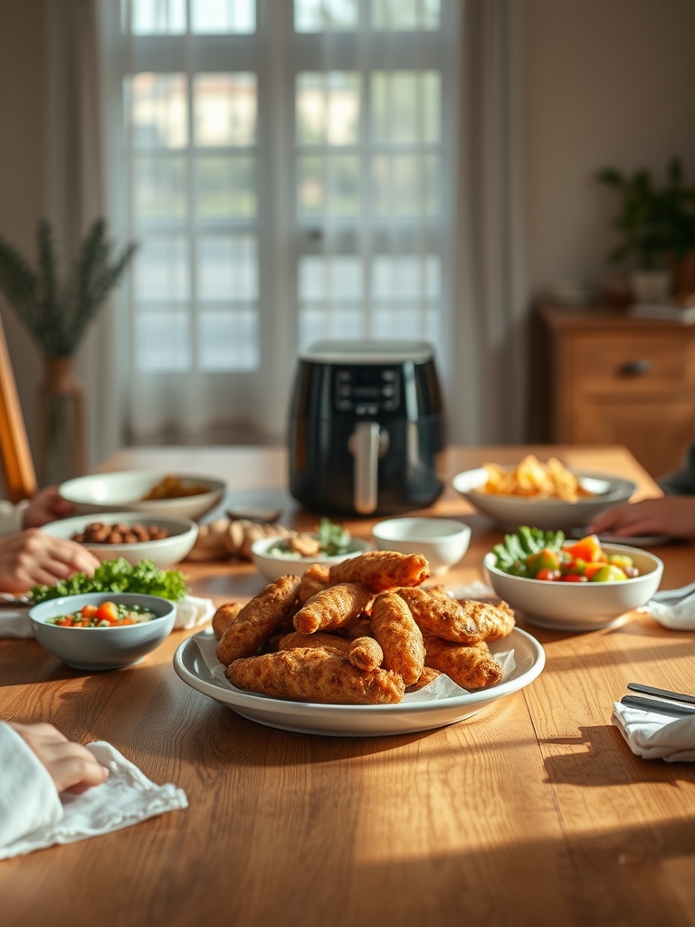 Serving and storage tips for Air Fryer Crisping