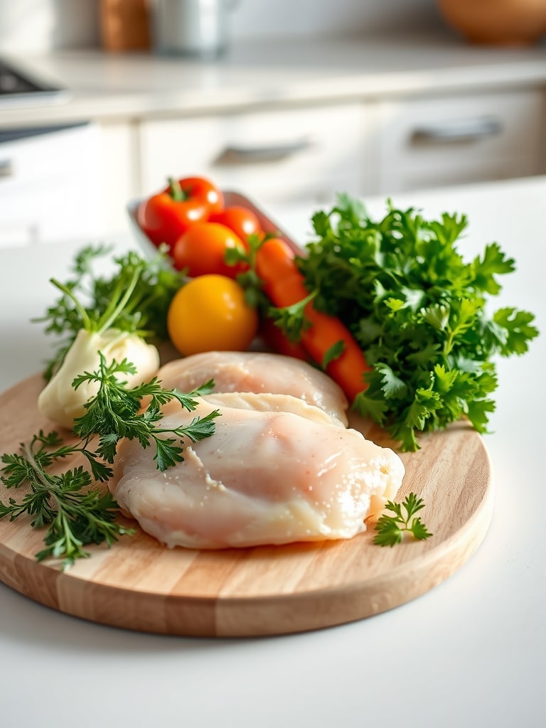 Cooking steps for Air Fryer Crunchy Chicken