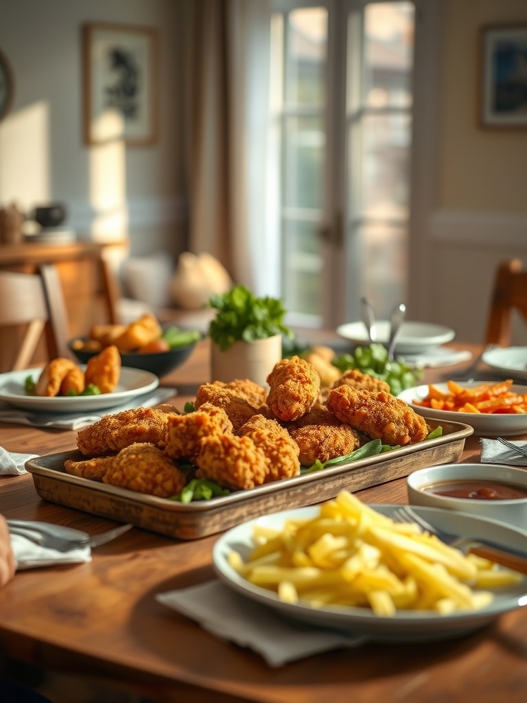 Serving and storage tips for Air Fryer Crunchy Chicken