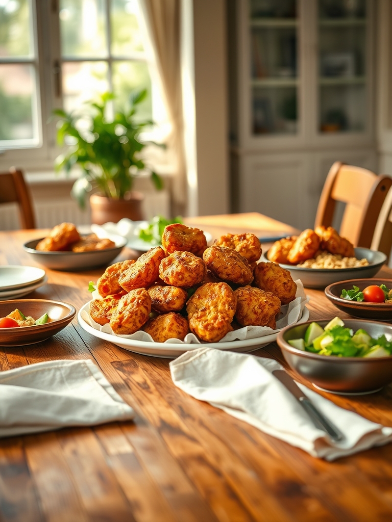 Serving and storage tips for Air Fryer Golden Brown