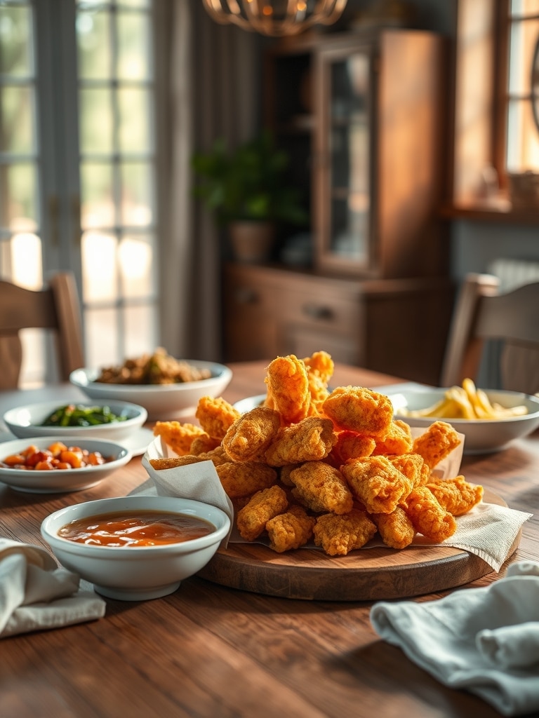 Serving and storage tips for Air Fryer Golden Crunch