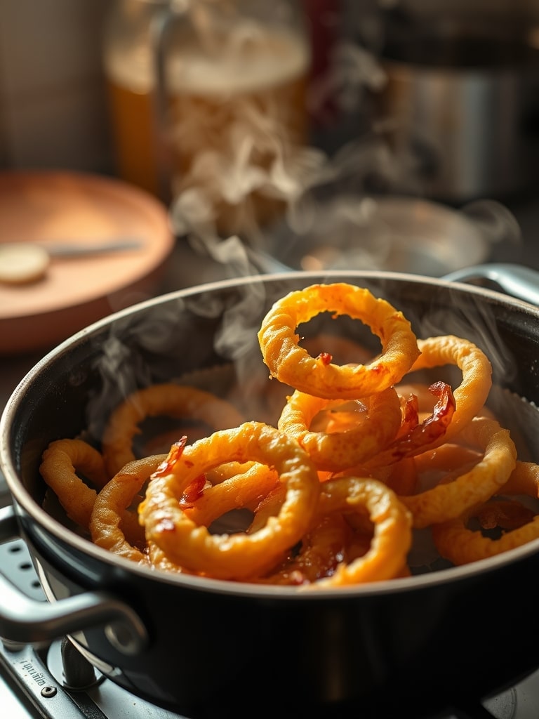 Ingredients for Air Fryer Onion Rings