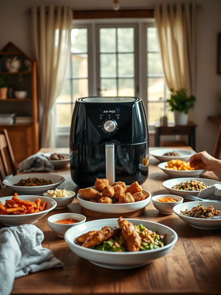 Serving and storage tips for Air Fryer Optimal Airflow