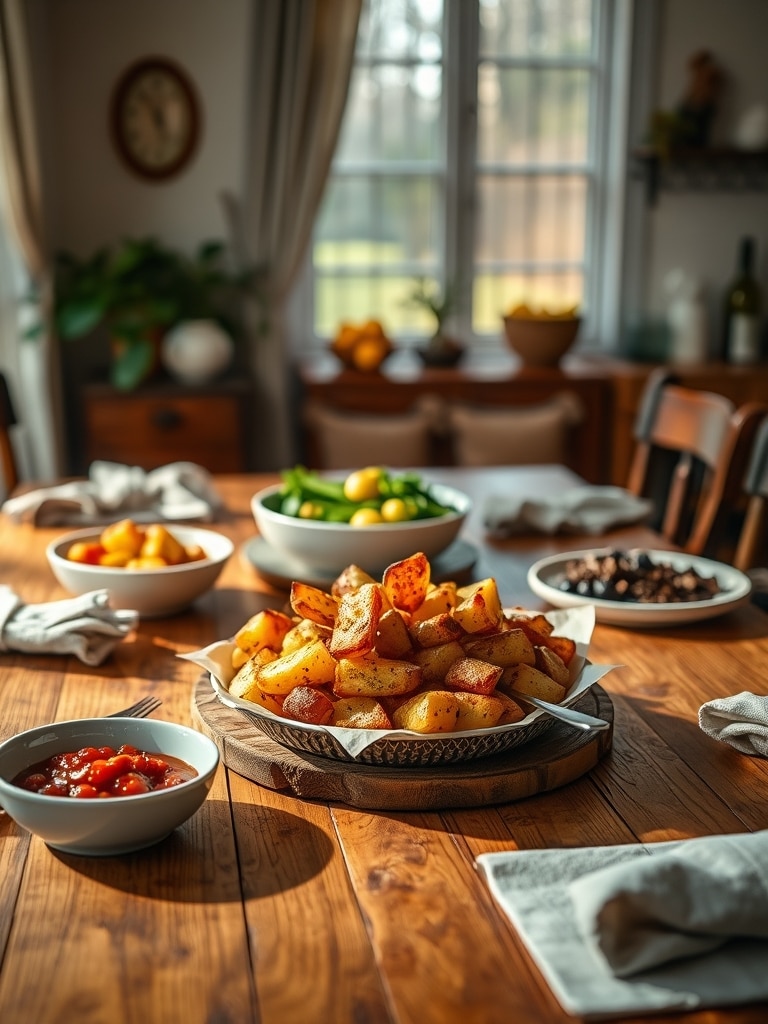 Serving and storage tips for Air Fryer Potatoes