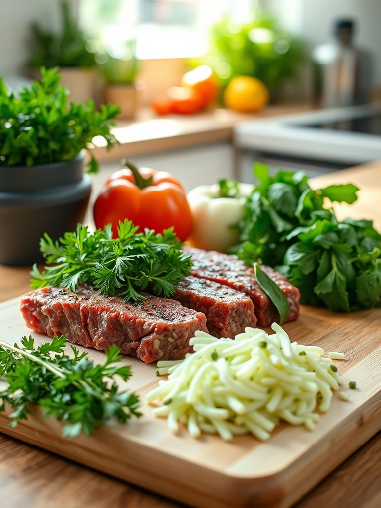 Cooking steps for Cast Iron Seared Steak Bites