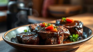 Cast Iron Seared Steak Bites