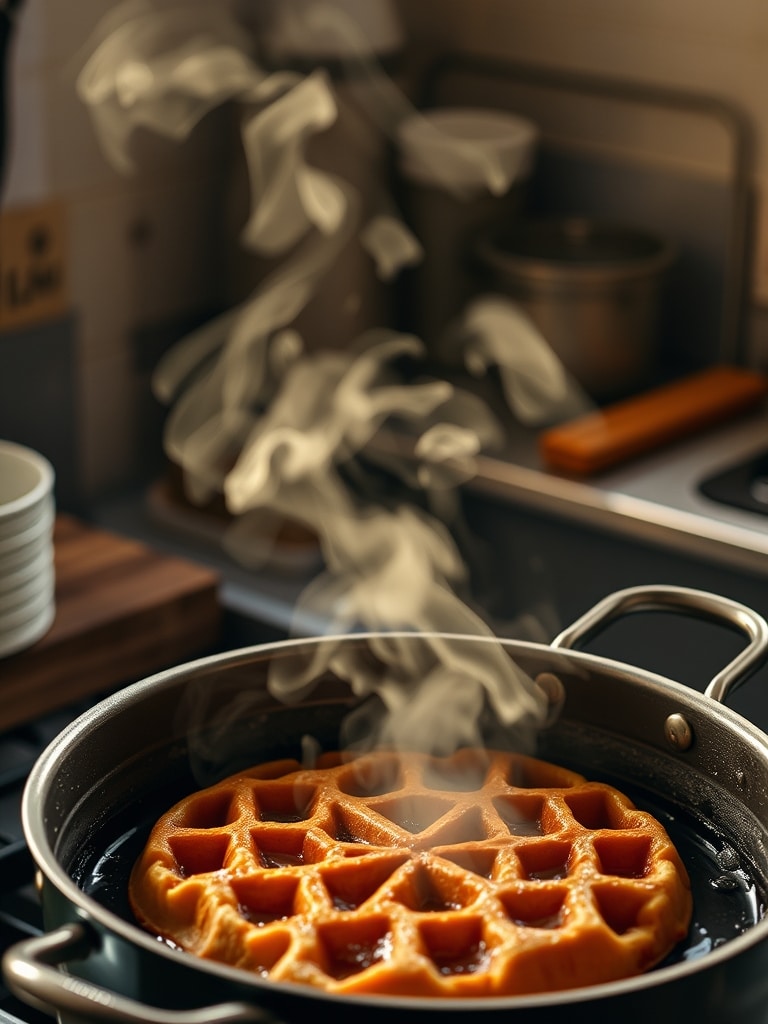 Ingredients for Classic Homemade Waffles