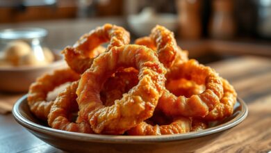 Deep Fried Onion Rings