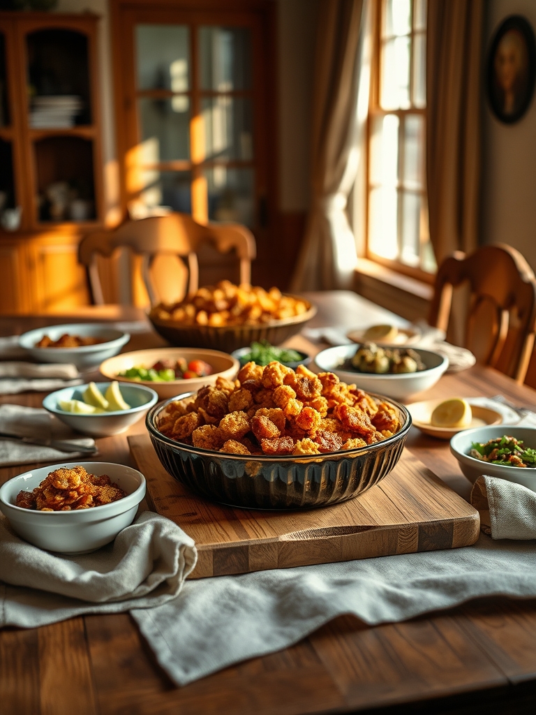 Serving and storage tips for Deep Golden Crunch