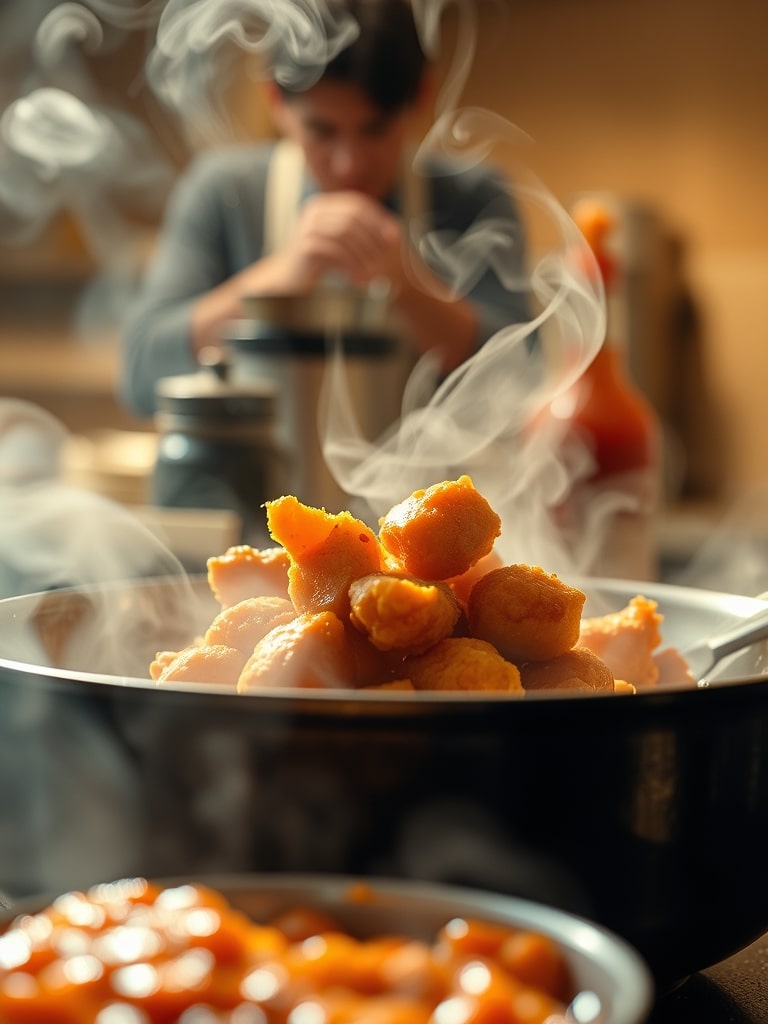 Ingredients for Extra Crispy Honey Sriracha