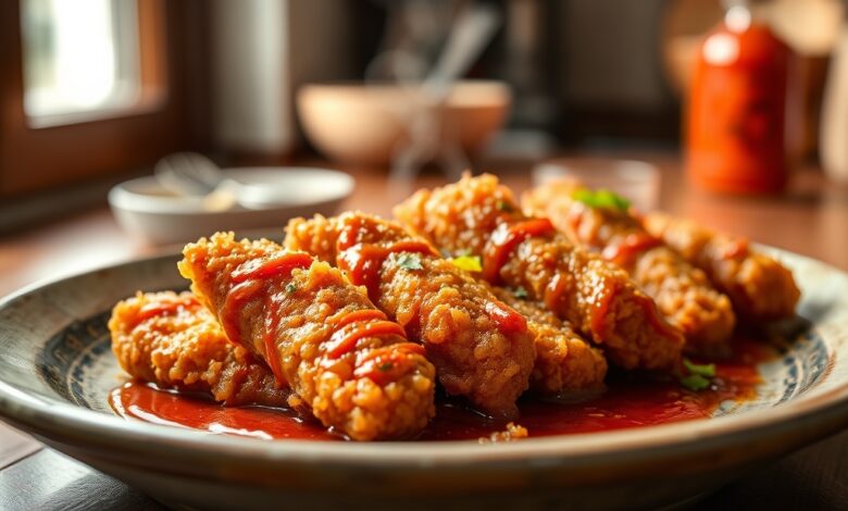 Extra Crispy Honey Sriracha