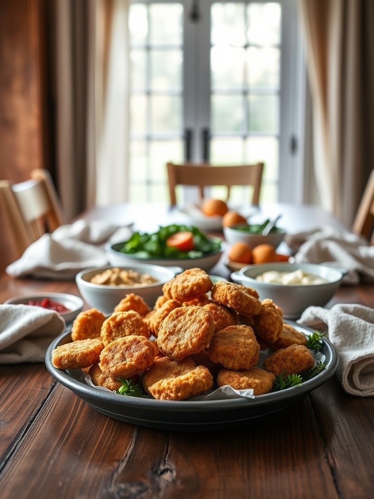 Serving and storage tips for Gluten-Free Chicken Nuggets