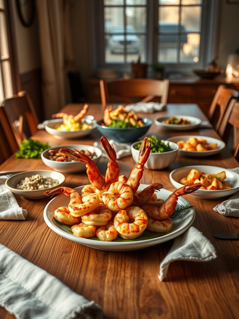 Serving and storage tips for Keto Seared Shrimp