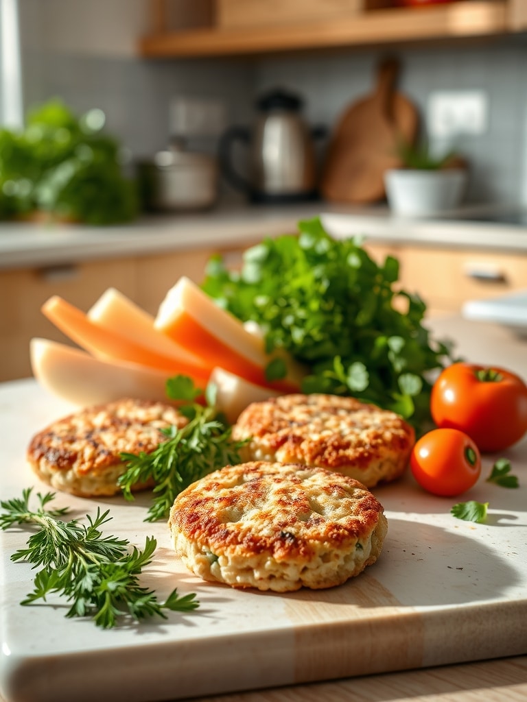 Cooking steps for Maryland Crab Cakes