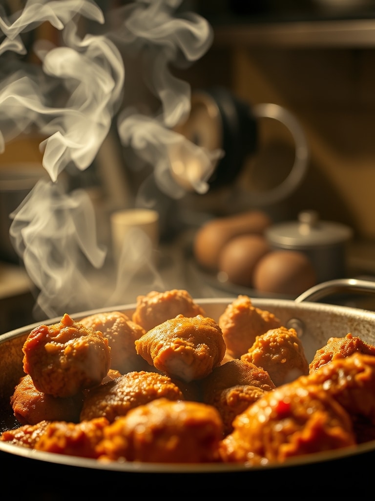 Ingredients for Nashville Hot Fried Chicken