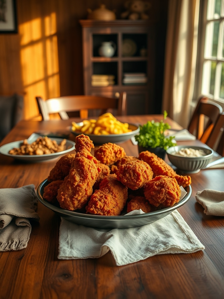Serving and storage tips for Nashville Hot Fried Chicken