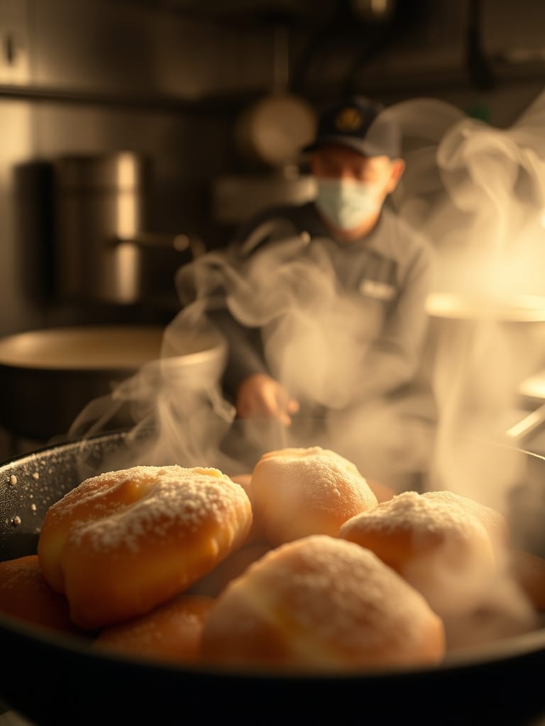 Ingredients for New Orleans Beignets