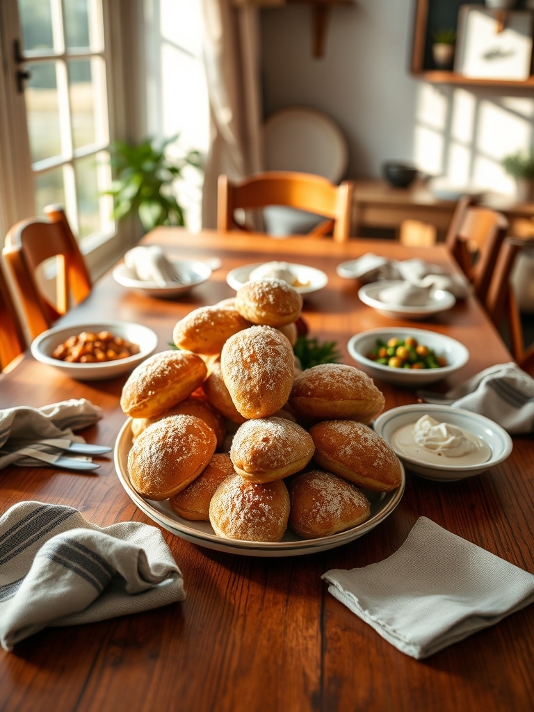 Serving and storage tips for New Orleans Beignets